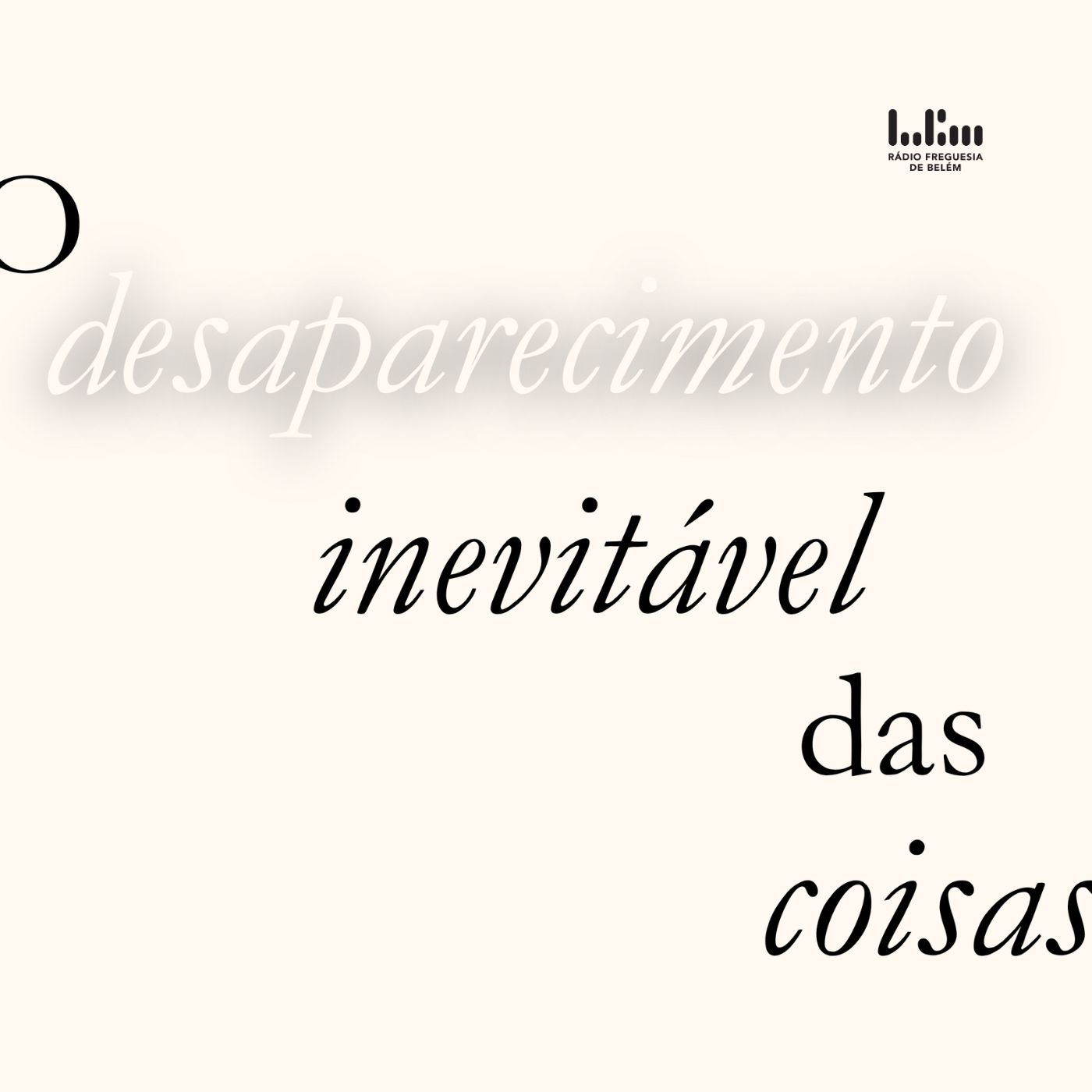 O Desaparecimento Inevitável das Coisas